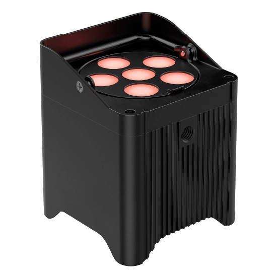 Black uplight ambient lighting equipment for stage and venue design