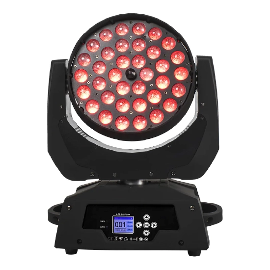 Wash moving head professional lighting fixture for events and concerts