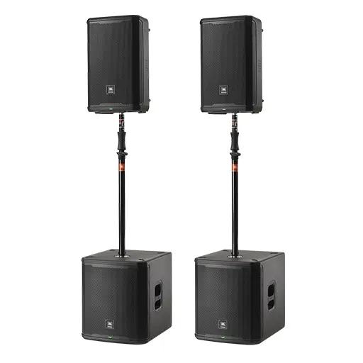 JBL professional sound system line array for audio distribution