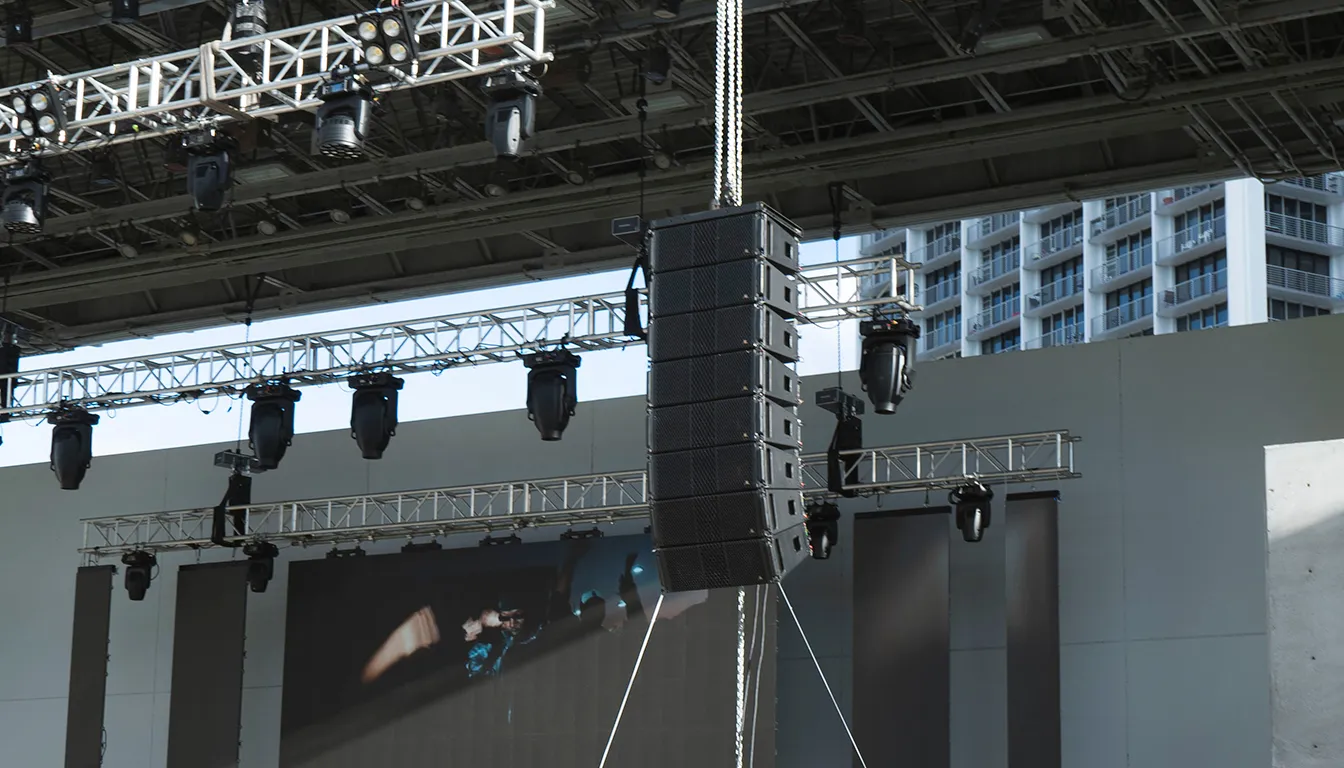 Professional sound systems and audio equipment for events - Renew Productions